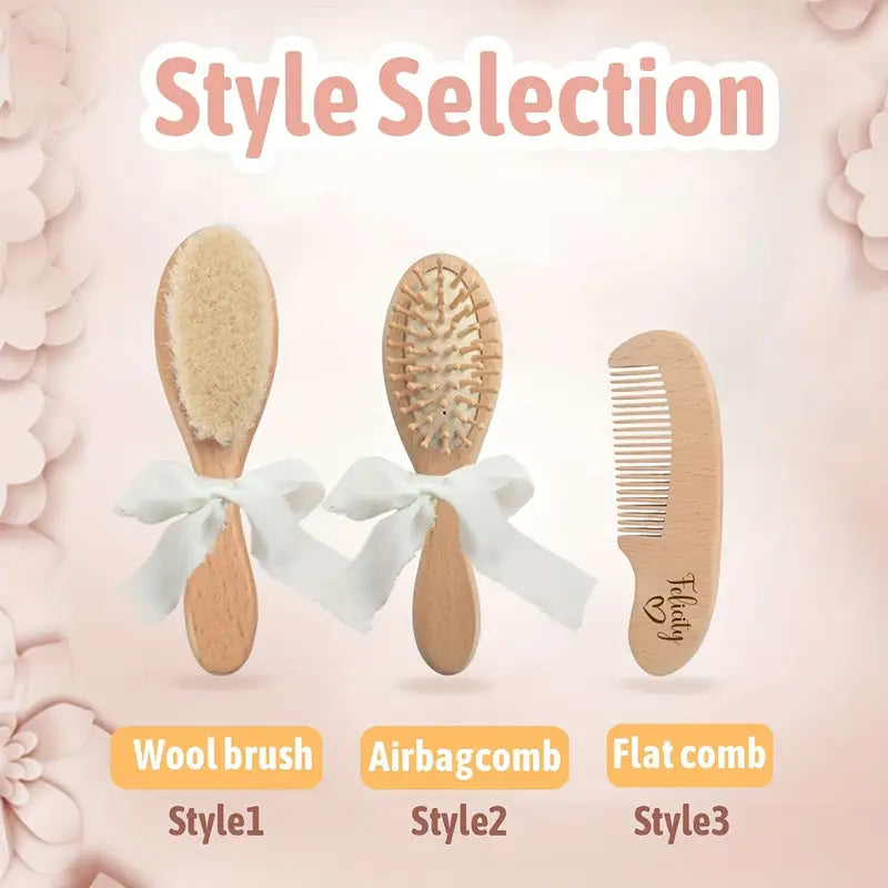 Custom carved brushes - Set of 3