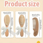 Custom carved brushes - Set of 3