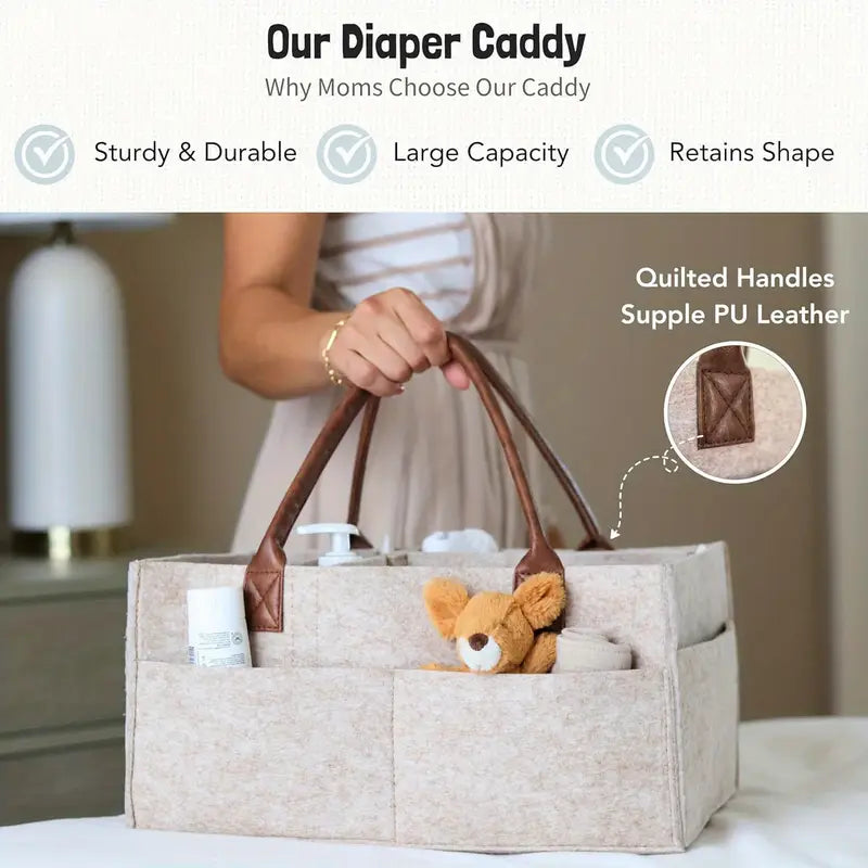 Large Capacity Multifunctional Storage Bag – Perfect for Moms on the Go