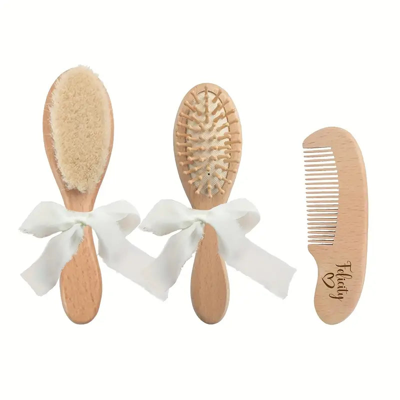 Custom carved brushes - Set of 3